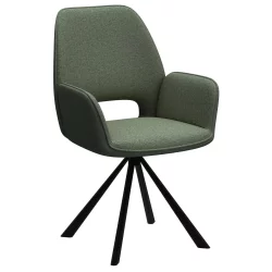 Graham dining chair with armrest