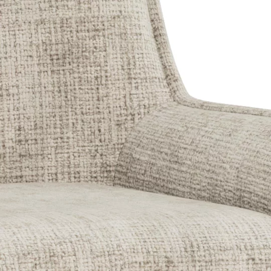 Hoker tapicerowany BIZA beżowy - Zdjęcie 7