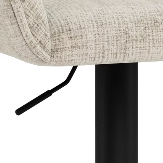 Hoker tapicerowany BIZA beżowy - Zdjęcie 8