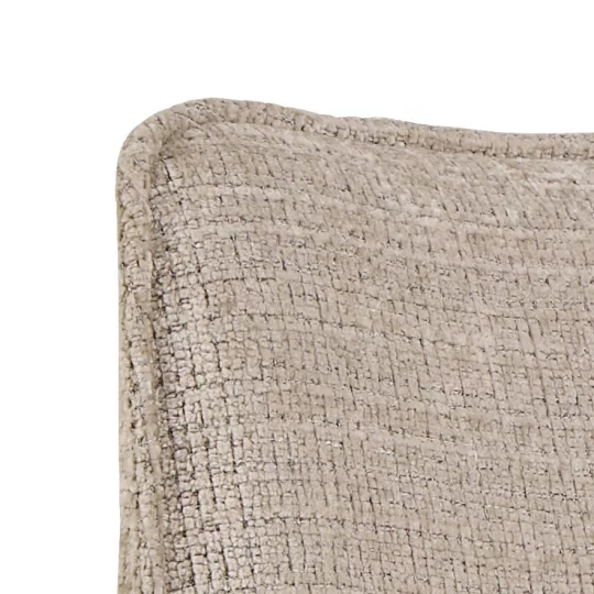 Krzesło biurowe tapicerowane BIZA beżowe - Zdjęcie 6