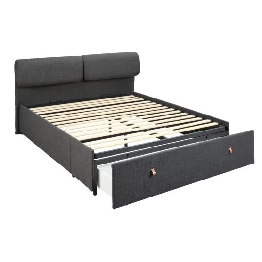 Łóżko CORE 140x190 szare - Zdjęcie 6