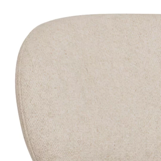 Krzesło tapicerowane TRAK beżowe - Zdjęcie 6