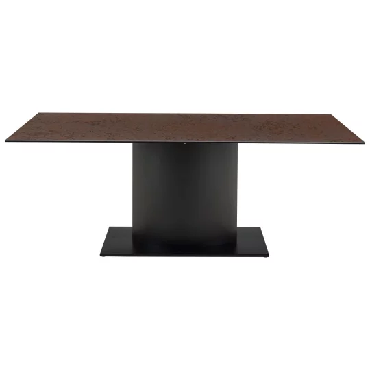 Stół prostokątny ALICANTE 200x100 brązowy - Zdjęcie 2