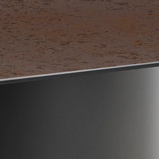 Stół prostokątny ALICANTE 200x100 brązowy - Zdjęcie 4
