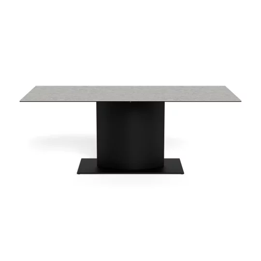 Stół prostokątny ALICANTE 200x100 szary - Zdjęcie 2