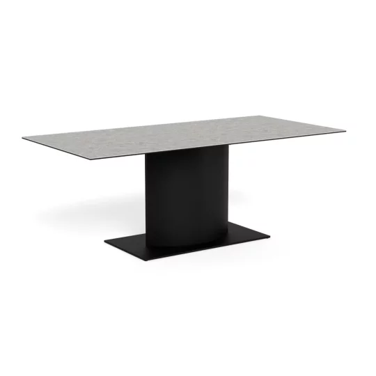 Stół prostokątny ALICANTE 200x100 szary - Zdjęcie 3