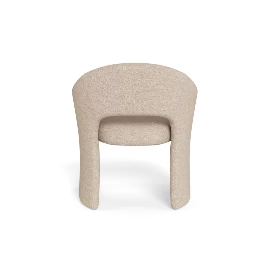 Krzesło tapicerowane NEVA beżowe - Zdjęcie 4