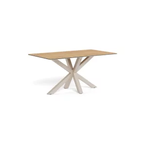 Stół RITA 160x90 drewniany - beżowa noga