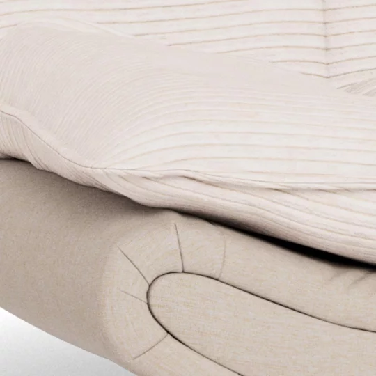 Sofa z funkcją spania EZRA ecru - Zdjęcie 7