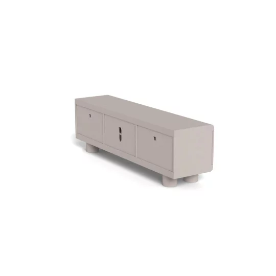 Szafka RTV KALT szara - Zdjęcie 4