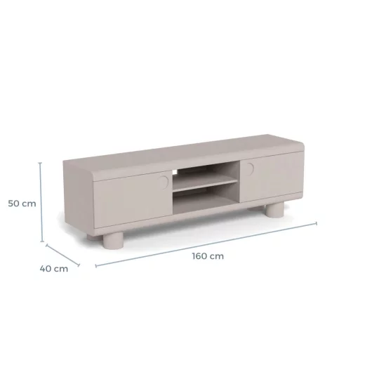 Szafka RTV KALT szara - Zdjęcie 10