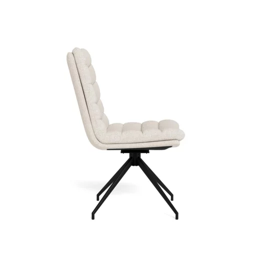 Krzesło tapicerowane ELIO ecru - Zdjęcie 3