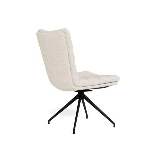 Krzesło tapicerowane ELIO ecru - Zdjęcie 4