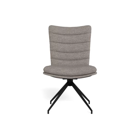 Krzesło tapicerowane ELIO szarobeżowe - Zdjęcie 2