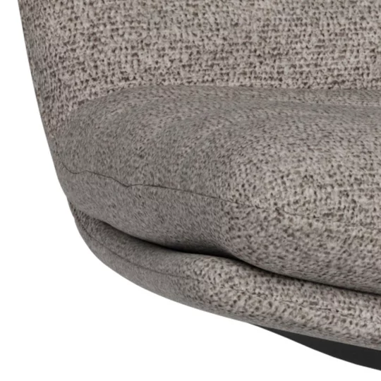 Krzesło tapicerowane ELIO szarobeżowe - Zdjęcie 7