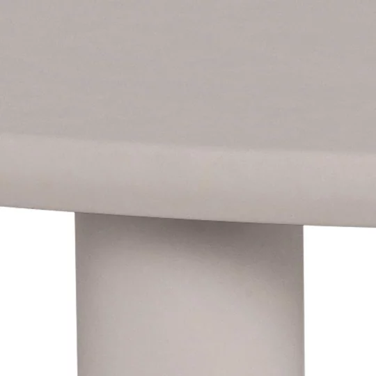 Stół okrągły KALT fi 120 szary - Zdjęcie 4