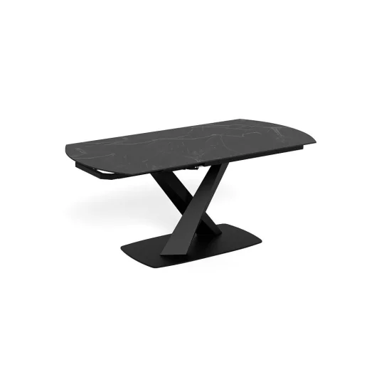 Stół rozkładany MIZO 120/180 czarny marmur - Zdjęcie 5