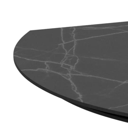 Stół rozkładany MIZO 160/240 czarny marmur - Zdjęcie 6