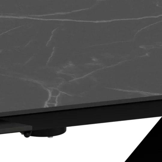 Stół rozkładany MIZO 160/240 czarny marmur - Zdjęcie 7