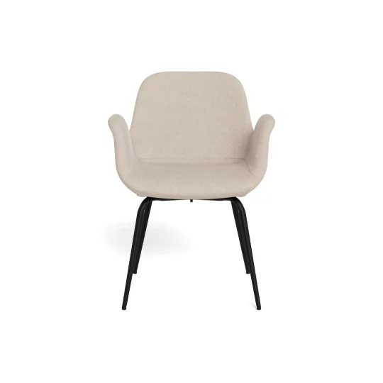 Krzesło tapicerowane ZENO beżowe - Zdjęcie 2