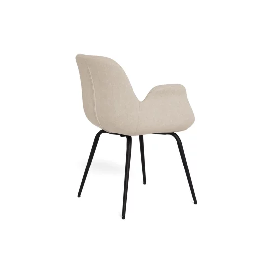 Krzesło tapicerowane ZENO beżowe - Zdjęcie 5