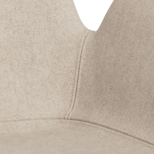 Krzesło tapicerowane ZENO beżowe - Zdjęcie 7