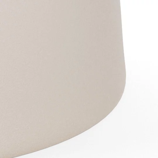 Stolik kawowy MONTREAL fi 80 ecru/marmur - Zdjęcie 4