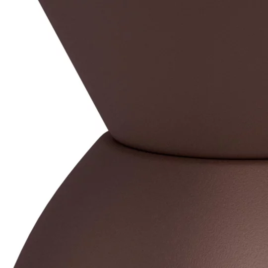 Stolik kawowy MONTREAL fi 40 brązowy/marmur - Zdjęcie 3