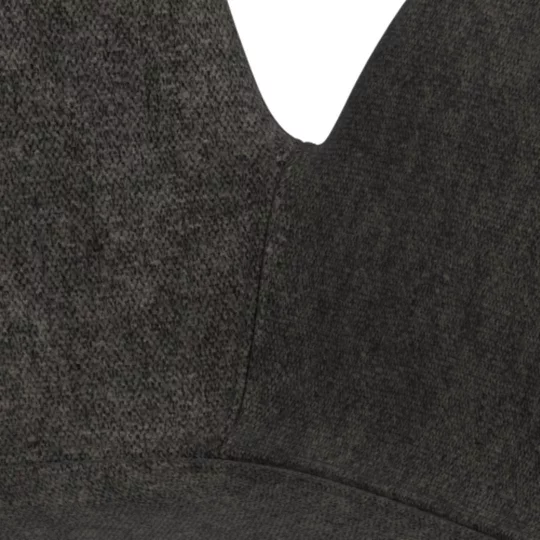 Krzesło biurowe tapicerowane ZENO antracytowe - Zdjęcie 7