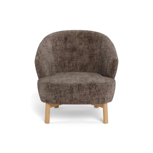 Fotel tapicerowany DINO brązowy - Zdjęcie 2