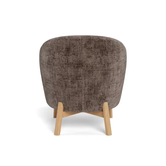 Fotel tapicerowany DINO brązowy - Zdjęcie 5