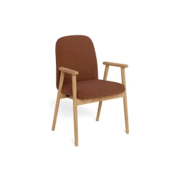 Calvin dining chair with armrest