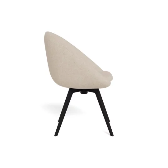 Krzesło tapicerowane YOKO beżowe - Zdjęcie 3