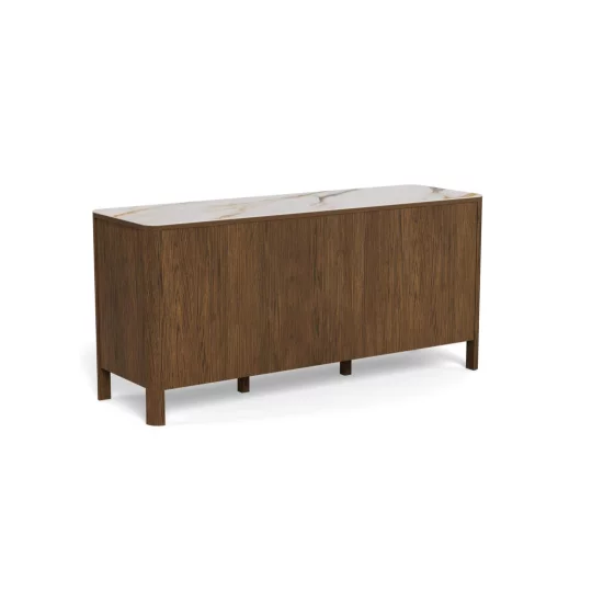 Komoda MONS drewniana/marmurowa - Zdjęcie 3