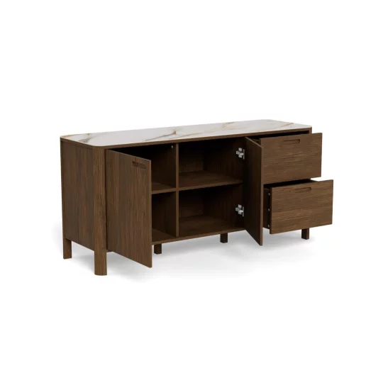 Komoda MONS drewniana/marmurowa - Zdjęcie 9