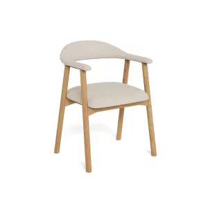 Krzesło tapicerowane SONA ecru