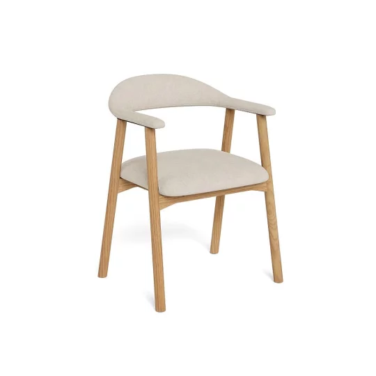 Krzesło tapicerowane SONA ecru