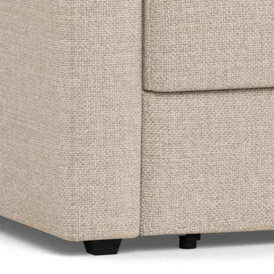 Fotel rozkładany FLUX beżowy - Zdjęcie 9