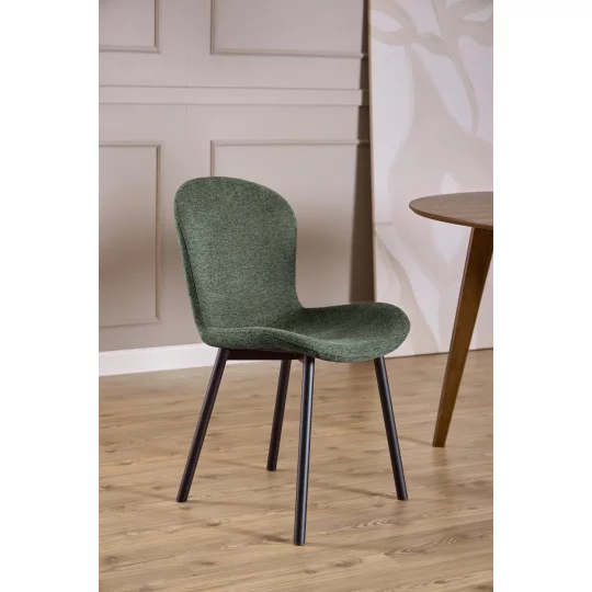 Krzesło tapicerowane SANTOS zielone - Zdjęcie 9