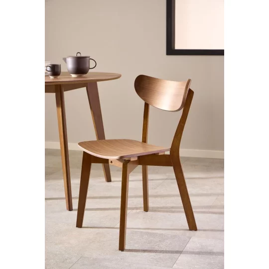 Krzesło drewniane SOREN orzech - Zdjęcie 11