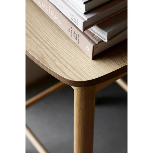 Hoker bez oparcia KAMI drewniany - Zdjęcie 6