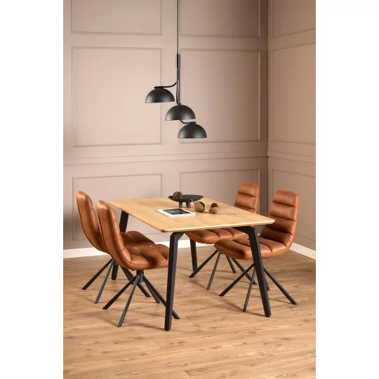 Stół prostokątny BARIO 160x90 drewniany - Zdjęcie 9