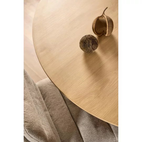 Stół okrągły BARIO fi 120 drewniany - Zdjęcie 7