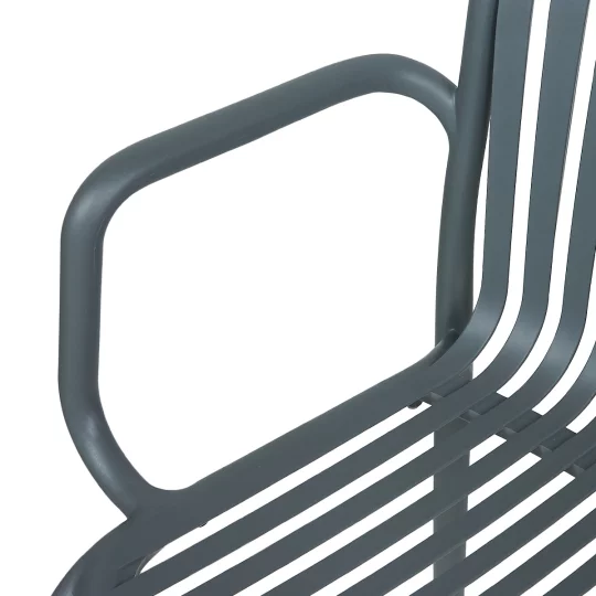 Krzesło ogrodowe z podłokietnikami BRENE - Zdjęcie 5