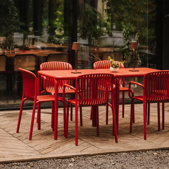 Krzesło ogrodowe z podłokietnikami BRENE - Zdjęcie 11