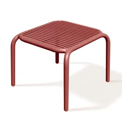 Stolik ogrodowy BRENE 55x54 Czerwony