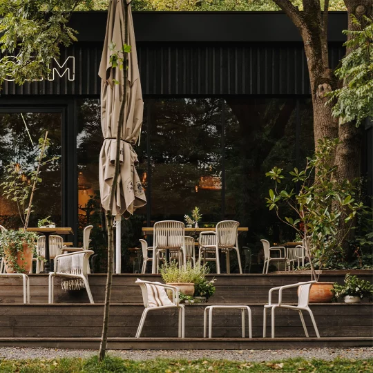 Stolik ogrodowy BRENE 55x54 - Zdjęcie 7