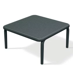Stolik kawowy ogrodowy BRENE 80 Antracytowy