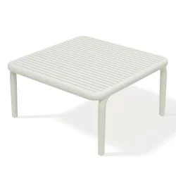 Stolik kawowy ogrodowy BRENE 80 Ecru