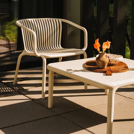 Stolik kawowy ogrodowy BRENE 80 - Zdjęcie 4